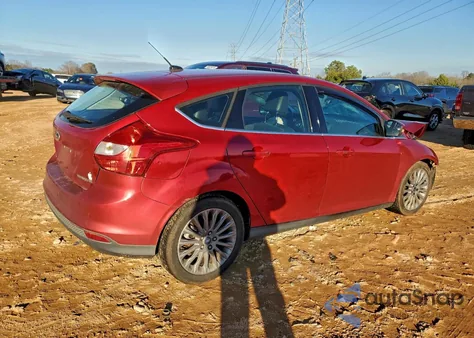2012 Ford Focus Titanium from USA, damaged, VIN 1FAHP3N23CL353125